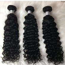 Load image into Gallery viewer, 100% Raw Brazilian Deep Curly Human Hair