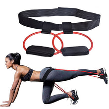 Load image into Gallery viewer, Fitness resistance adjustable bands Butt, Legs &amp; Muscle Training Belt