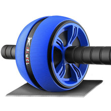 Load image into Gallery viewer, 2 in 1 Ab Roller&amp; Jump Rope Abdominal Wheel with Mat For Arm Waist Leg Exercise Gym Fitness Equipment