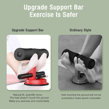 Load image into Gallery viewer, Fitness Sit Up Bar  with Floor Assistance Exercise Stand and Padded Ankle Support