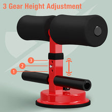 Load image into Gallery viewer, Fitness Sit Up Bar  with Floor Assistance Exercise Stand and Padded Ankle Support