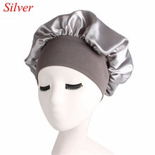 Load image into Gallery viewer, 1PC Wide Band Satin silk Bonnet Cap